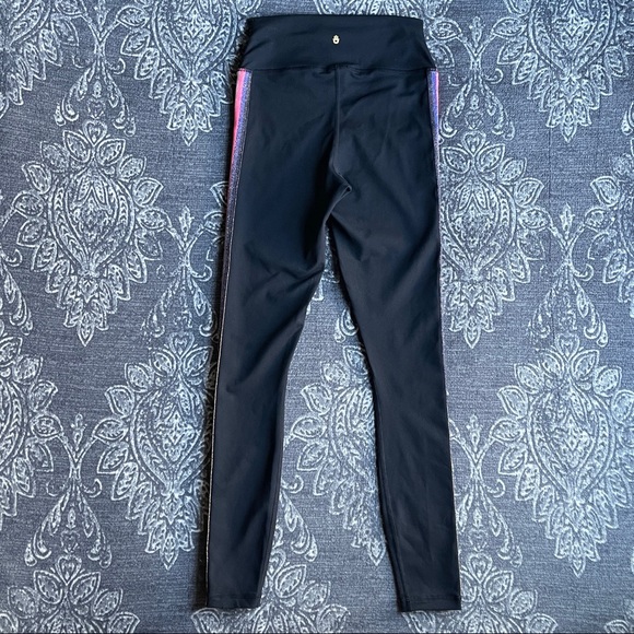 Spiritual Gangster Sparkle Stripe HW Leggings Size Small - Picture 10 of 12